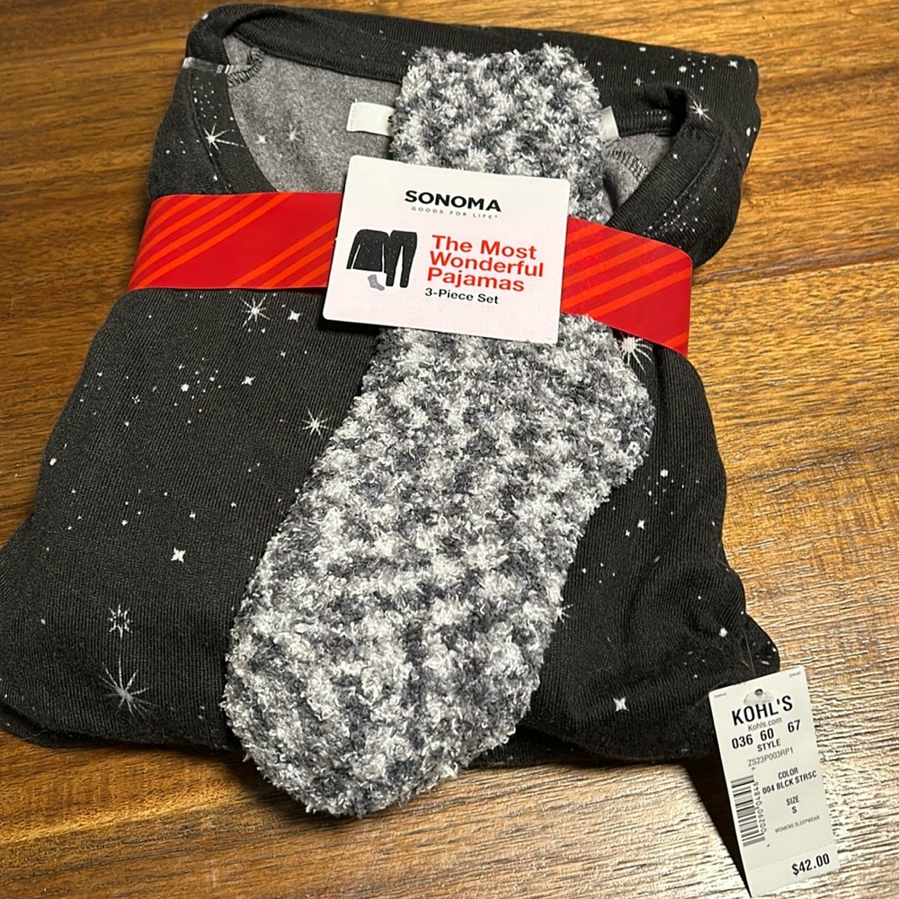 Sonoma 3-Piece pajama set